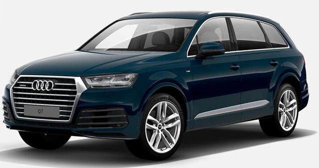 Audi Q7 European and additional model configuration details and new configuration of 2018 Q7